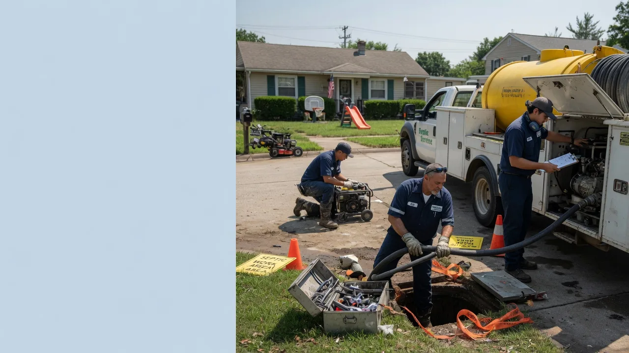 Septic Tank Pumping in White House, TN near me